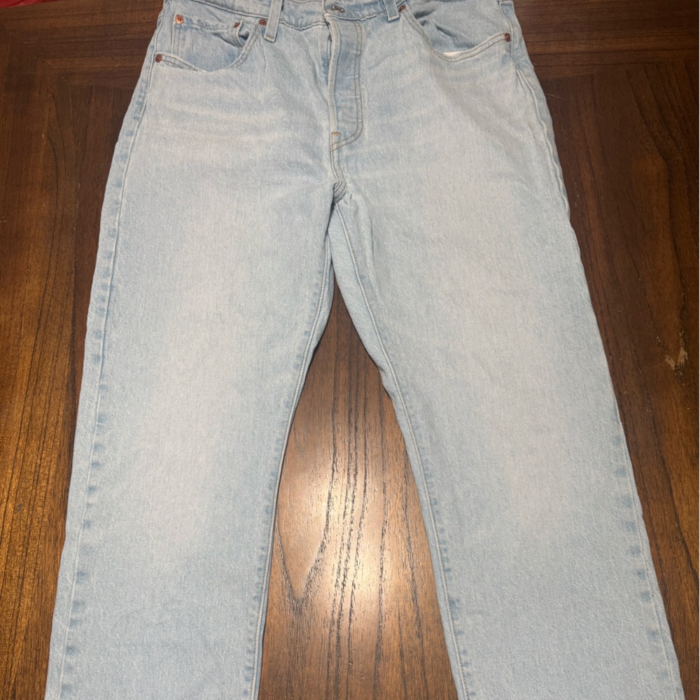 Levi's Light Blue Straight Jeans